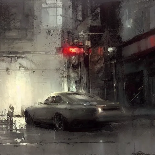 Image similar to by jeremy mann