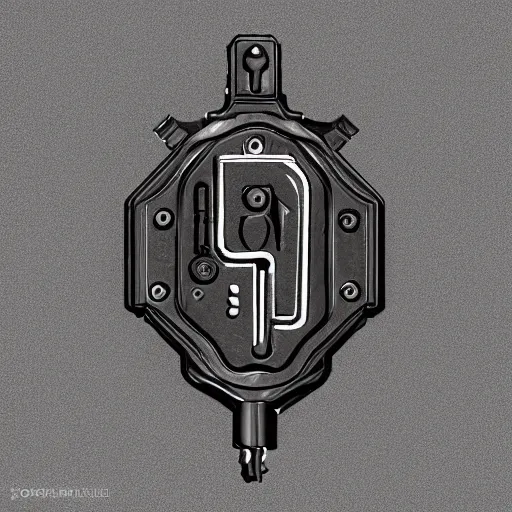 Prompt: a stylised old metal key, key is on the center, rpg game inventory item, on the white background, high poly vray, stylised textures, trending on artstation