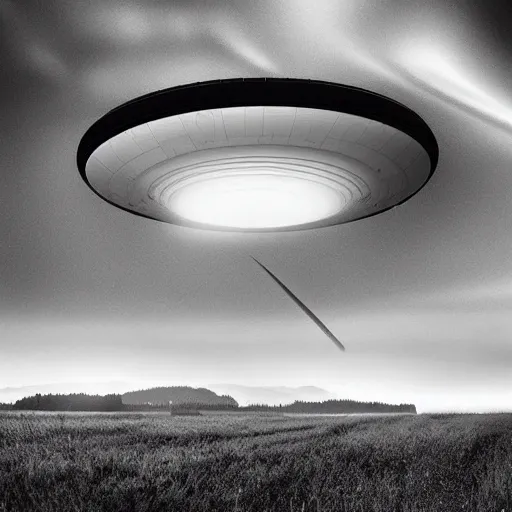 Image similar to huge mysterious ufo ignoring the laws of physics over a natural scene. entries in the 2 0 2 0 sony world photography awards.