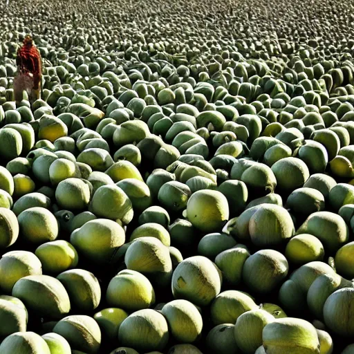 Prompt: Melon nation as a real place on earth