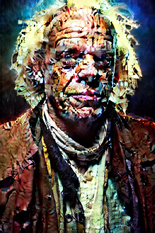 Prompt: hyperrealist portrait of doc brown by jeremy mann and alphonse mucha, fantasy art, photo realistic, dynamic lighting, artstation, poster, volumetric lighting, very detailed faces, 4 k, award winning