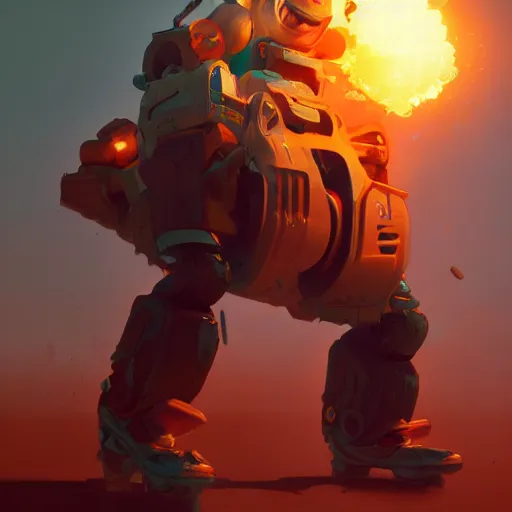 Image similar to cinematic portrait of battle toast, pixar character, volumetric lighting. dynamic composition. by sachin teng and sergey kolesov and ruan jia and heng z. graffiti art, scifi, fantasy, hyper detailed. octane render. concept art. trending on artstation