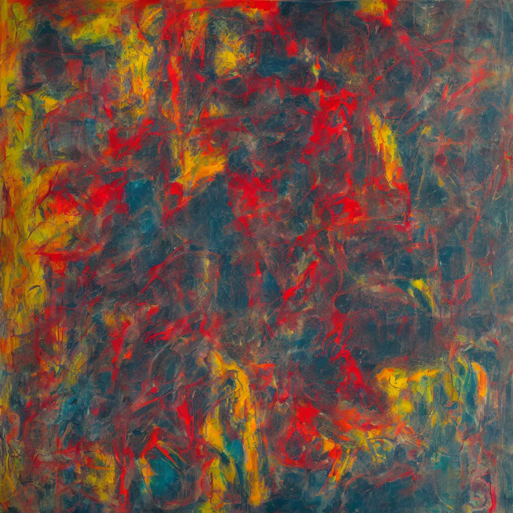 Prompt: need remorse anarchy antagonism attraction, abstract, expressionism, oil on canvas, 4k,
