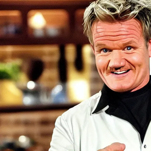 Image similar to gordon ramsey starring on roseanne, tv still, 8 k