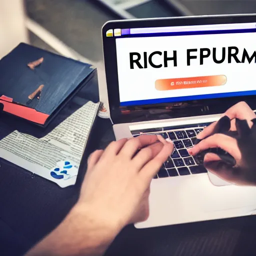 Prompt: rich online forum typing guy thanks to bets and cryptos