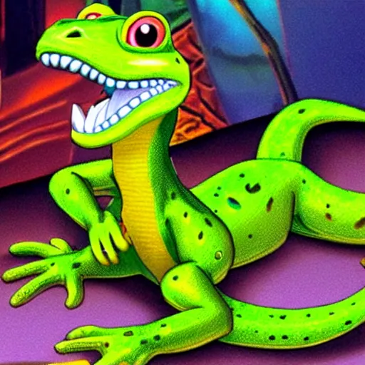 Prompt: gex the lizard