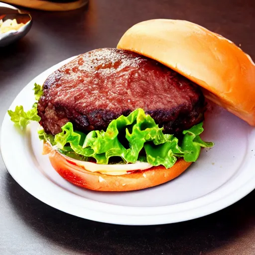 Image similar to a delicious juicy cheeseburger, 4 k