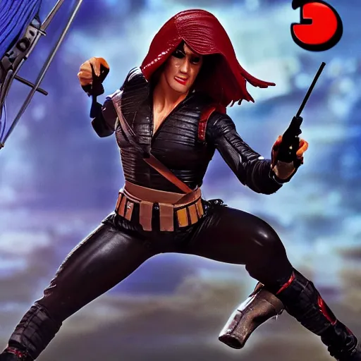 Image similar to zartan fighting lady jane from hasbro g. i joe photo realistic 8 k resolution