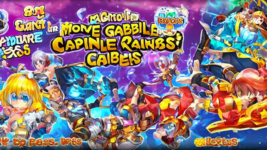 Image similar to mobile phone gacha game opening capsules and loot boxes winning the highest prize