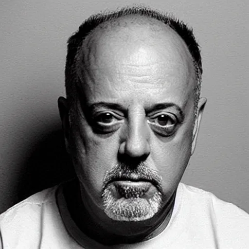 Image similar to Billy Joel Mugshot