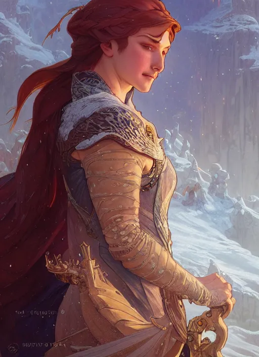 Image similar to kingdom of the frozen dragons, fantasy, medieval, highly detailed, digital painting, artstation, concept art, smooth, sharp focus, illustration, art by artgerm and greg rutkowski, reimagined by alphonse mucha