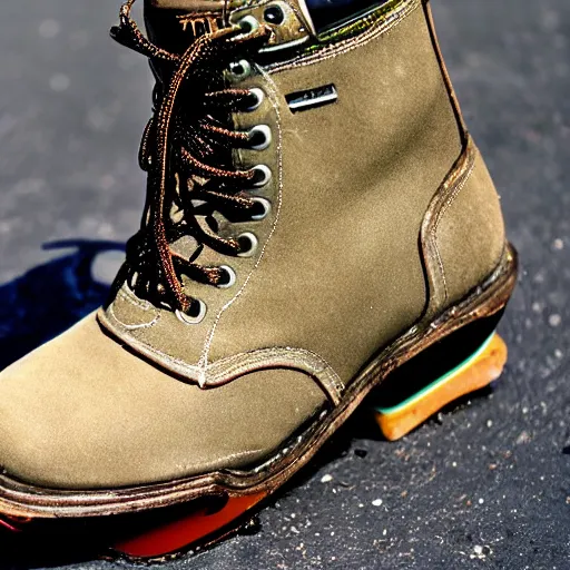 Prompt: skate boot