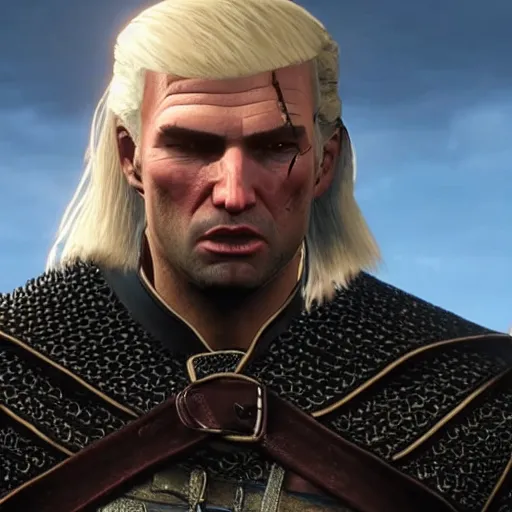 Prompt: Donald Trump in The Witcher 3, gameplay, 8k, HD