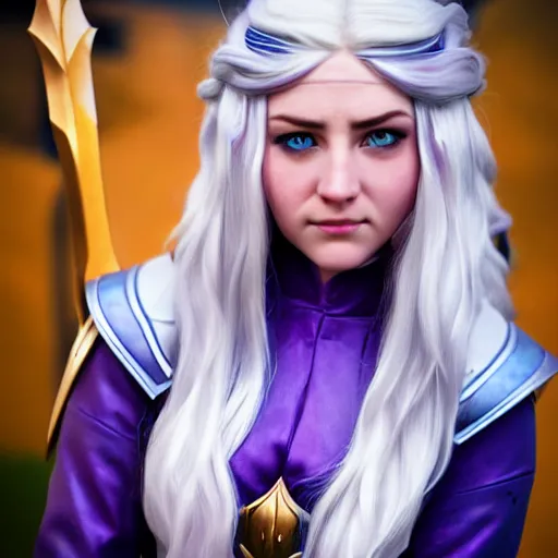 Image similar to jaina proudmoore in real life