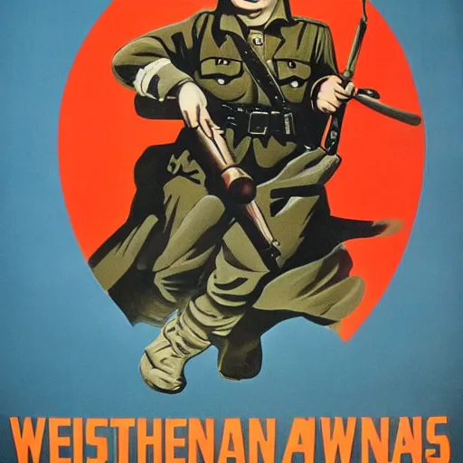 Prompt: highly detailed german ww 2 propaganda!!! nazi poster of german alps