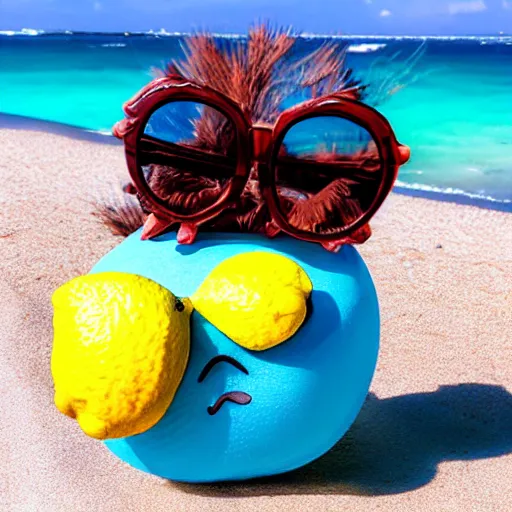 Europet Smurfs on the Beach Papa Smurf & Glasses - Olibetta Online