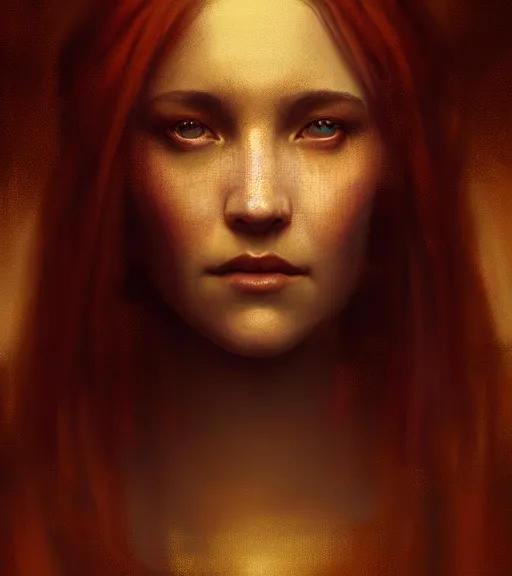Image similar to riveting seductive oracle of delphi portrait, mysterious atmospheric lighting, painted, intricate, volumetric lighting, beautiful, rich deep colours masterpiece, golden hour, sharp focus, ultra detailed, by leesha hannigan, ross tran, thierry doizon, kai carpenter, ignacio fernandez rios