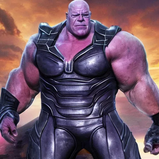 Prompt: dean norris as thanos