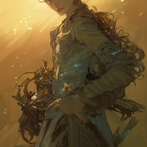 Image similar to Ginga Densetsu Weedo, D&D, fantasy, intricate, cinematic lighting, highly detailed, digital painting, artstation, concept art, smooth, sharp focus, illustration, art by Akihiko Yoshida, Greg Rutkowski and Alphonse Mucha