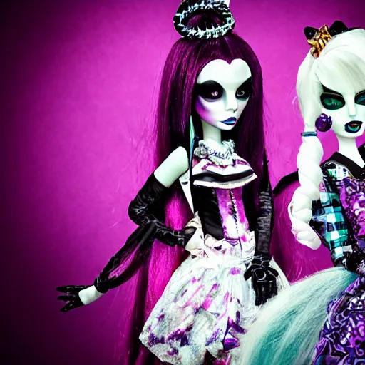 Image similar to monster high haunt couture rochelle, photography, hd, award winning photo.