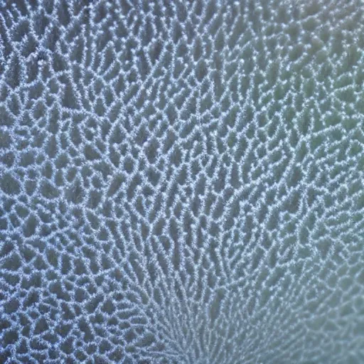 Image similar to frost pattern like a flower