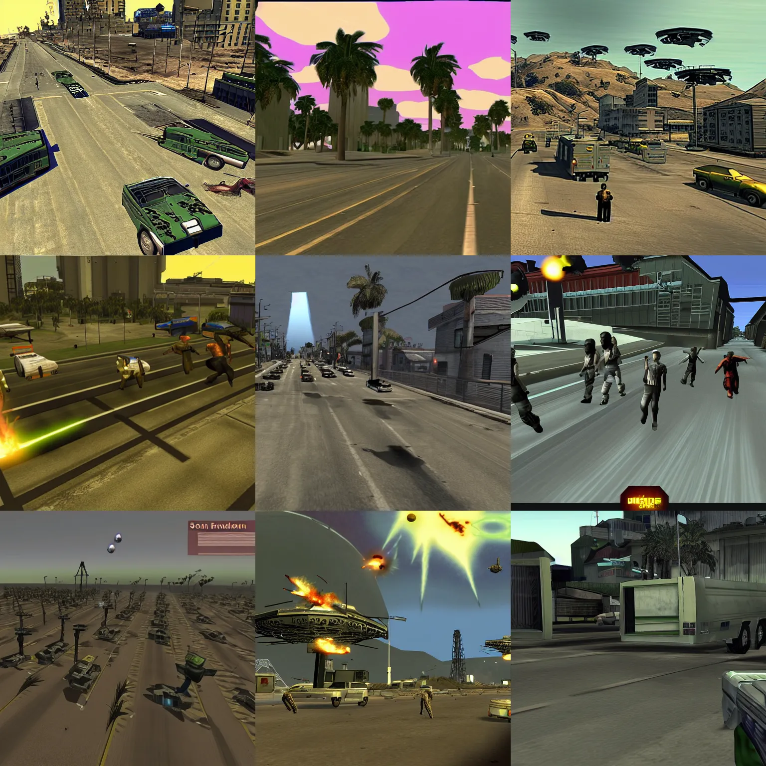 Gta San Andreas Alien City