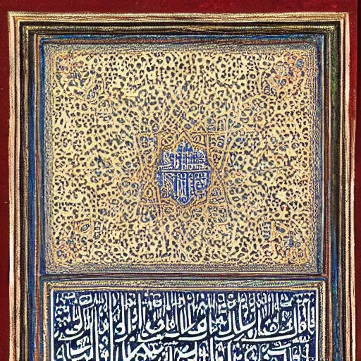 Prompt: masterpiece al-Khwarizmi