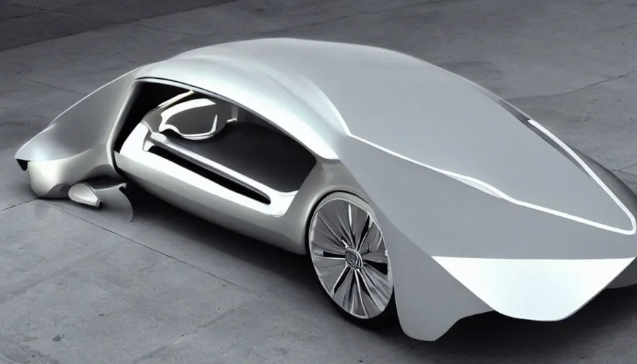 Image similar to a futuristic car design