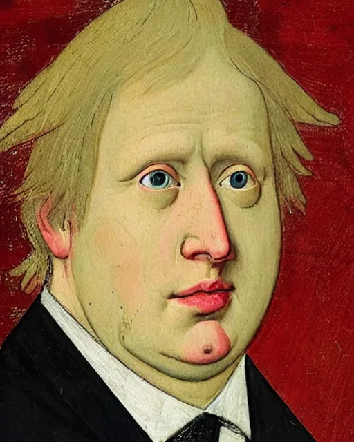 Image similar to a 1 2 0 0 s portrait of boris johnson