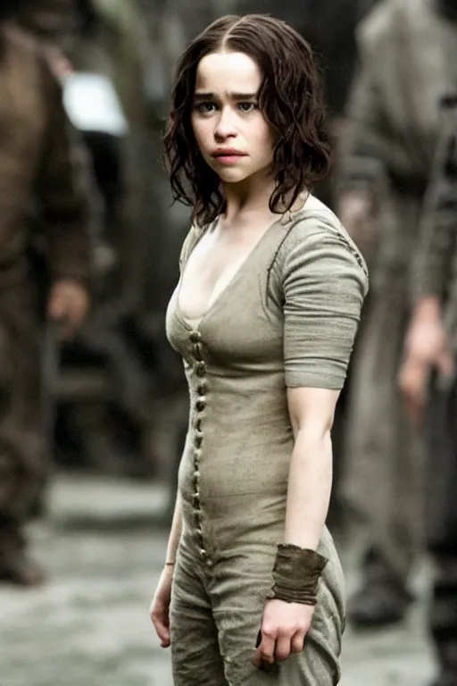 Image similar to Emilia Clarke in the Matrix