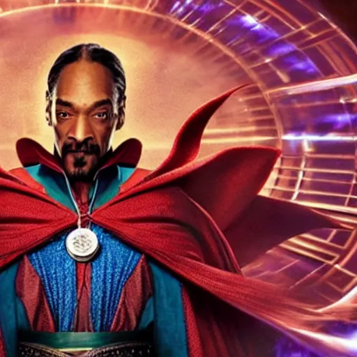 Image similar to snoop dogg as doctor strange, marvel cinematic universe, 2 k photo