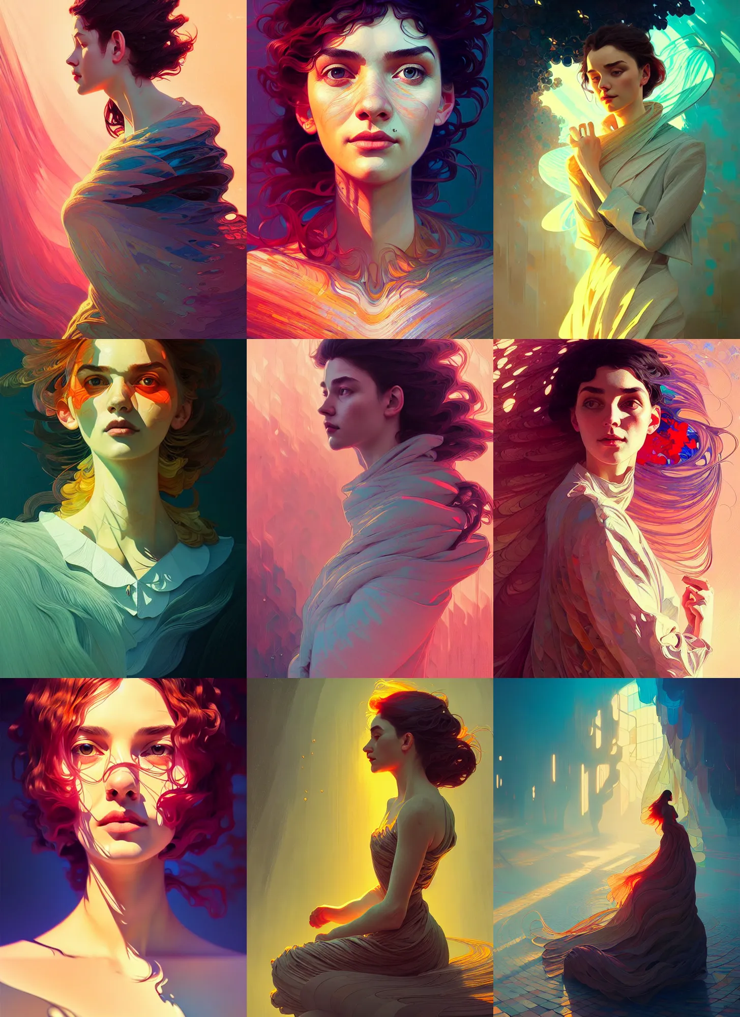 Prompt: walter kovacs, path traced, highly detailed, high quality, digital painting, alena aenami, lilia alvarado, shinji aramaki, karol bak, alphonse mucha, tom bagshaw