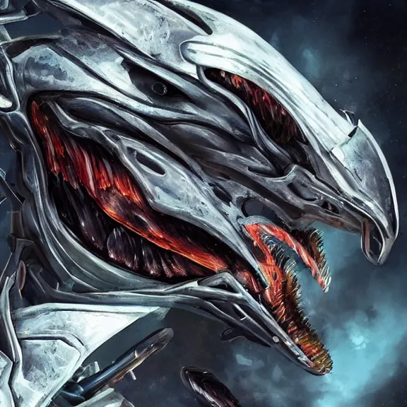 Image similar to detailed maw shot of a gigantic elegant beautiful stunning hot anthropomorphic robot mecha female dragon eating her tiny human pilot, with sleek silver metal armor and cat ears, OLED visor over eyes, human inside the detailed high quality dragon maw, food pov, prey pov, micro pov, vore, digital art, mawshot, dragon vore, furry art, high quality, 8k 3D realistic, macro art, micro art, Furaffinity, Deviantart, Eka's Portal, G6