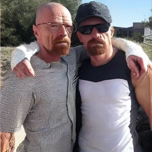 Image similar to walter white as gigachad