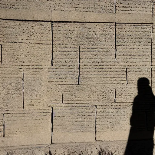 Prompt: It was said that Master Batuo, the founder of Shaolin Monastery, had meditated in front of a wall for ten years until his shadow was carved into the stone. If so, Luo Ji could have inscribed his own shadow into this wall five times. strong imagery,highly detailed,photorealistic 8k,cinematic lighting,HD,high detail,atmospheric,trending on artstaion