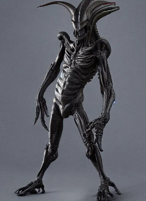 Image similar to 80mm resin detailed miniature of a Xenomorph from Alien(1980), Product Introduction Photos, 4K, Full body,