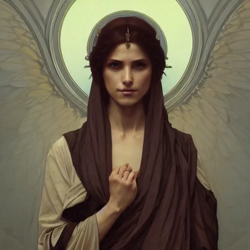 Image similar to a portrait of judas, intricate, elegant, highly detailed, digital painting, grin, artstation, concept art, smooth, sharp focus, illustration, art by artgerm and greg rutkowski and alphonse mucha and william - adolphe bouguereau