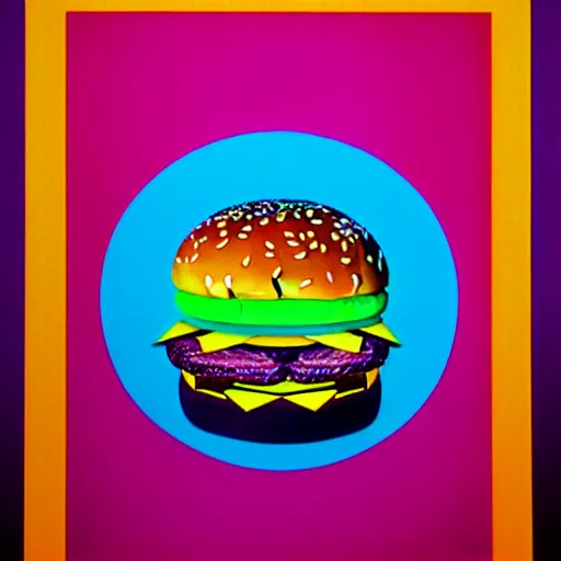 Image similar to burger by shusei nagaoka, kaws, david rudnick, airbrush on canvas, pastell colours, cell shaded, 8 k