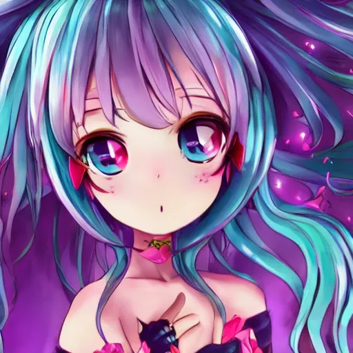 Prompt: vivy, vivy florite eyes song, vivy, diva vivy, vivy florite eyes song anime, anime, trending on artstation, beautiful, colorful, vivy, key-visual, key visual, official media, vivy official media, Hatsune Miku, 4k, very beautiful