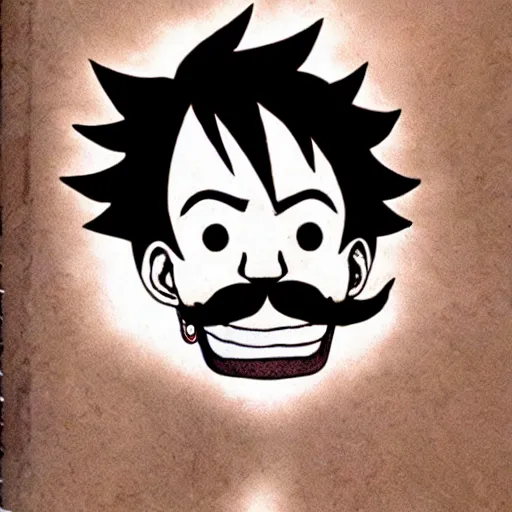 Image similar to [ luffy mustache ] ( by kim jung gi ) ( by george morikawa ) ( by kentaro miura ) ( by eiichiro oda )