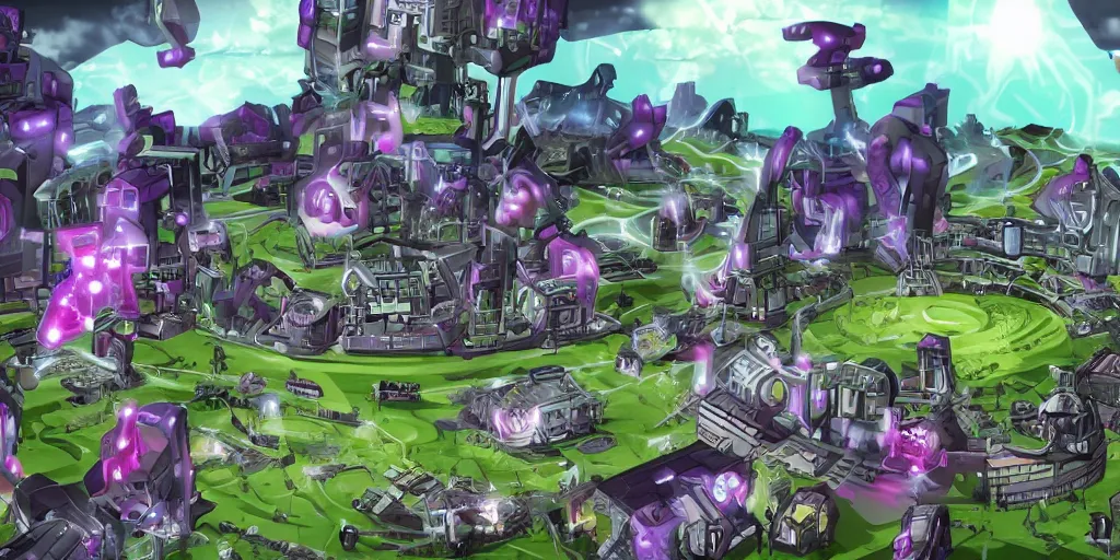 Image similar to the borg invading ponyville