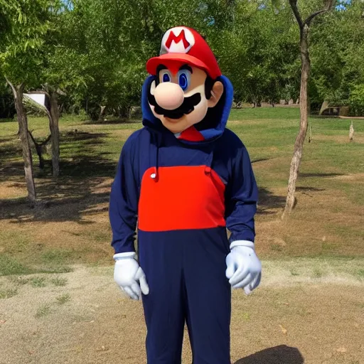 Image similar to mario in frogsuit