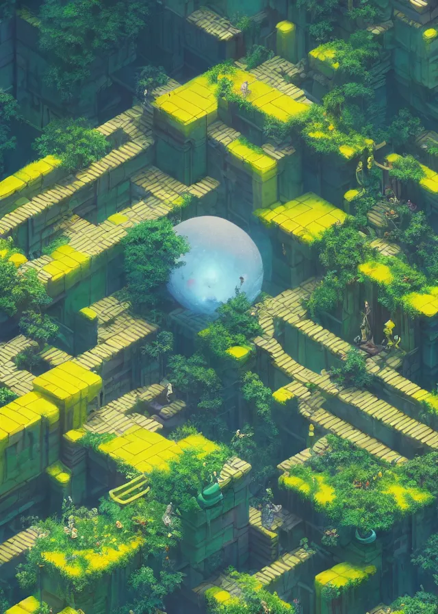 solarpunk city overgrowth in the style of Filip Hodas, Stable Diffusion