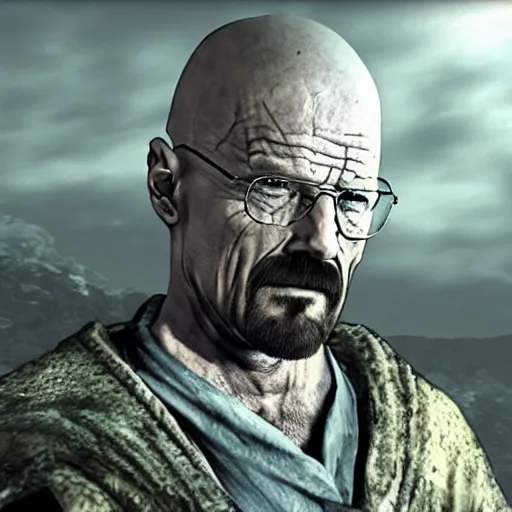 Image similar to Walter White in Dark Souls