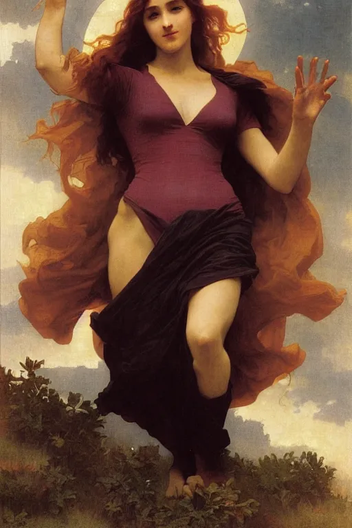 Image similar to Jean Grey from the X-Men William Adolphe Bouguereau