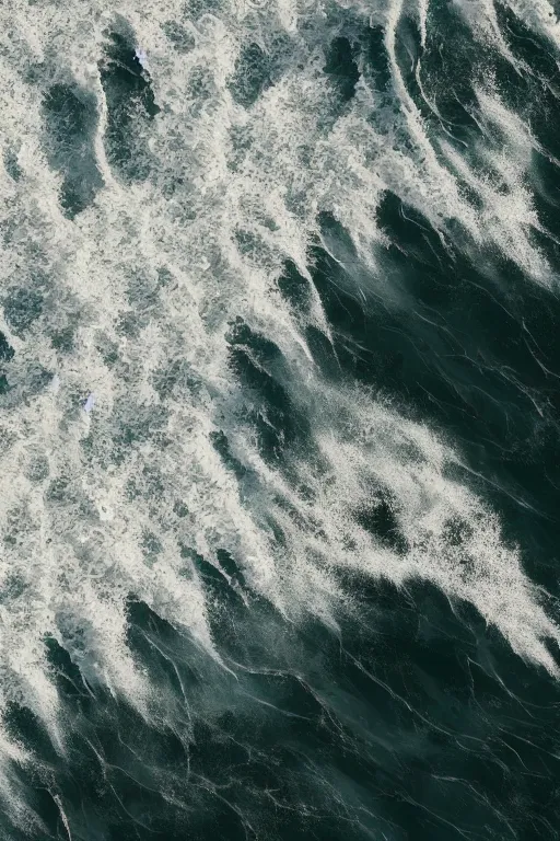 Prompt: wide angle shot of river delta and turbulent sea waves by hiroshi yoshida, roger deakins, turner, rothko, full height fluid simulation in houdini, hyperrealism, swampland scene, matte painting, top view, graphic design, trending on artstation, 8 k very high detail, concept art, rendered in octane