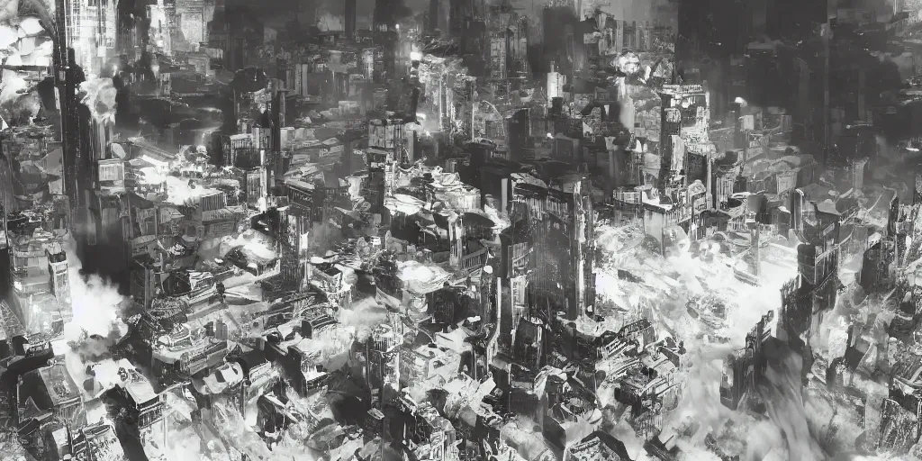 Image similar to cyberpunk total war soviet propaganda 6 4 megapixels silver nitrate photo