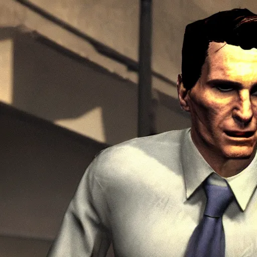 Prompt: Patrick bateman in fallout new vegas, 4k, super mutant