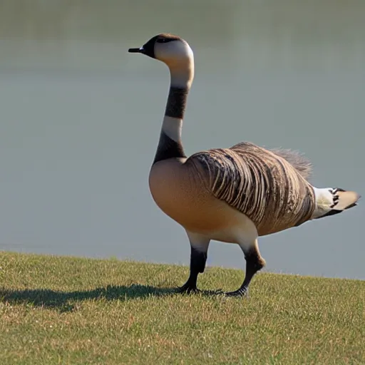 Image similar to four legged canadian goose