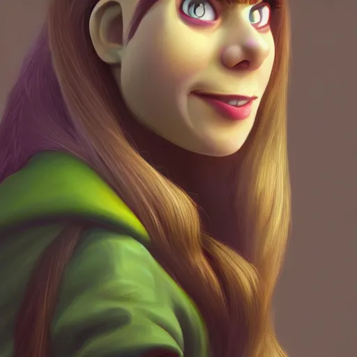 Prompt: Sans Rapunzel, digital Painting, ultradetailed, artstation, oil Painting, ultradetailed, artstation